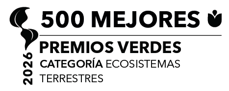 Premios Verdes 2026 seal: 500 best projects, Terrestrial Ecosystems category